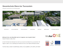 Tablet Screenshot of igs-obere-aar-taunusstein.de